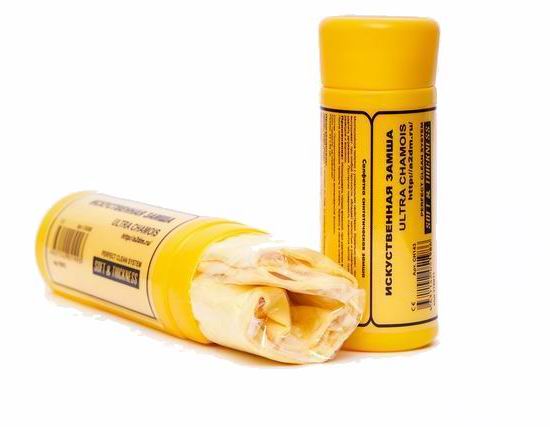 А2ДМ Салфетка в тубусе (синтетическая замша) мал. (430х320 мм)